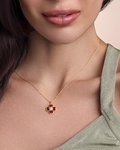 SNGIA 18K Gold Plated Stackable Adjustable Curved Horizontal Bar with CZ Pendant Necklace For Women by SNGIA, Dainty Drop Layered Trendy Birthstone Gemstone Charm Statement Jewelry Gifts, Bohemian Vintage Handmade Unique Cute Thin Skinny Dainty Chain Bead