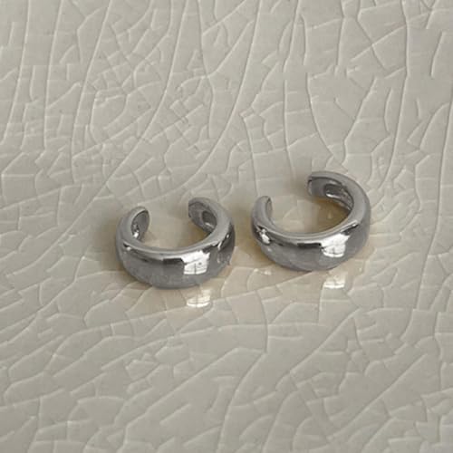 Ear Cuff Earrings for Women Chunky Ear Cuffs Non Piercing | Clip on cartilage earrings helix fake earrings jewelry trendy stuff christmas gift stocking stuffers - color: K