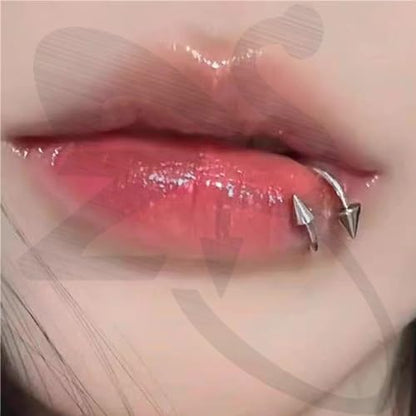 ZS 20G Spike Nose Rings Studs, 18G Stainless Steel Spike Stud Earrings, 16G Septum Lip Rings Cartilage Tragus Helix Piercing for Women Men - color: 12pcs 16g helix earrings