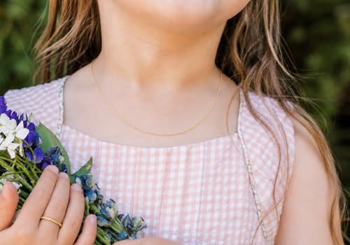 Cherished Moments Chains, .925 Sterling Silver or 14K Gold-Plated - color: Gold