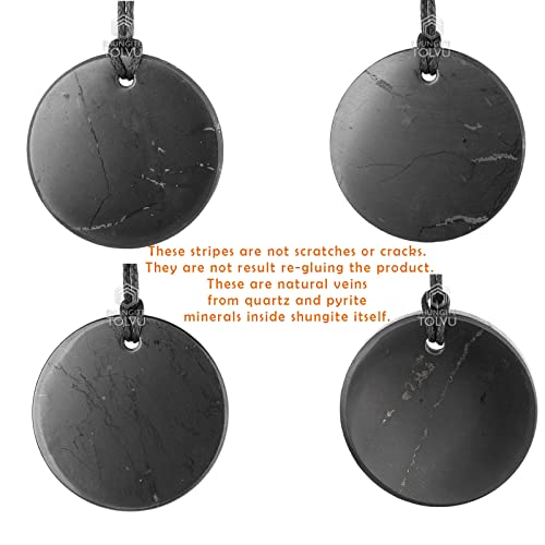 Shungite Pendants - Various Geometric Shapes - Authentic Stone - Certified - style: Minimalist