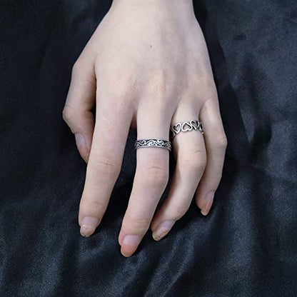 Mayhoop 12Pcs Open Toe Rings Adjustable Toe Band Ring Set Finger Foot Jewelry for Women Men