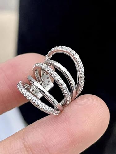 Ear Cuffs for Women – Clip On Cartilage Hoop Earrings – Huggie Hoop Earrings Jewelry Gifts - color: D