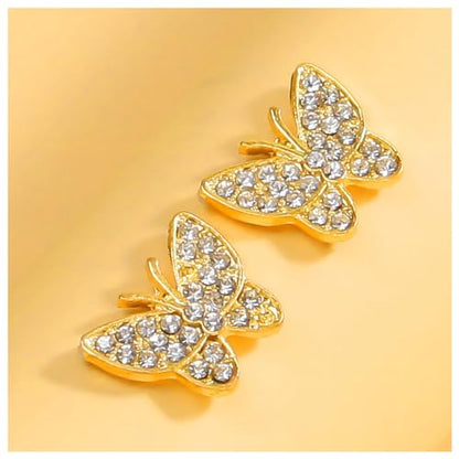 Sexy Butterfly Rhinestone Chest Stickers Jewelry Rhinestone Stickers Chest Body Chain Festival Rave Nipple Pasties Bra Chain Jewelry for Women