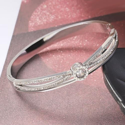 18K Gold Bangle Bracelets for Women 925 Sterling Silver Bracelets Bracelets Adjustable Boho Bracelets Stackble Cuff Bangle Bracelets for Men Women Chunky Gold Bangle Open Cuff Bracelets Christmas Gift - color: Bracelets-06