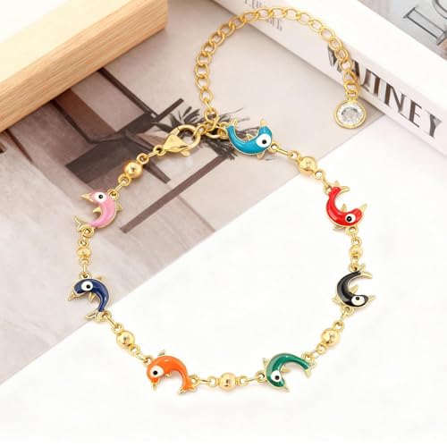 Dainty Bracelet Chain Bracelet Minimalist Jewelry Layering Heart Bracelets Valentines Day Bracelets Gift for Her - color: A4:chain bracelet