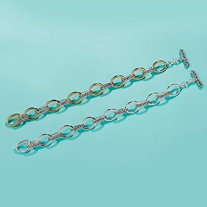 UNY JEWEL Jewelry Make a Statement with Foxtail Link Chain Bracelet Designer Brand Inspired Women Valentine - color: Silver