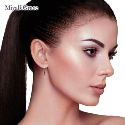 Hoop Invisible Clip On Earrings for Women Not Pierced Gold Small Twisted Hoop Comfortable Silver Large Clip On Earrings - color: Gold