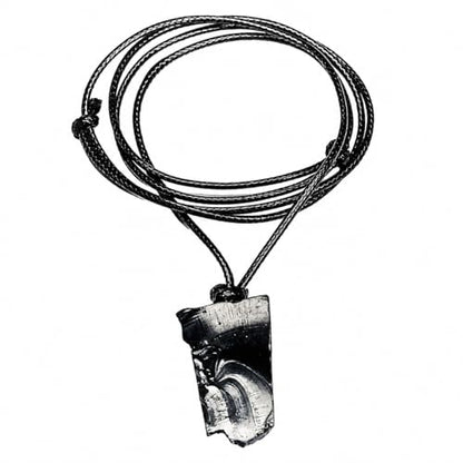 Shungite World Authentic Noble Elite Shungite Pendant Necklace Spiritual Energy Healing Stone Amulet for Men and Women Original Karelian Black Crystal Chakra Balancing and Grounding Jewelry