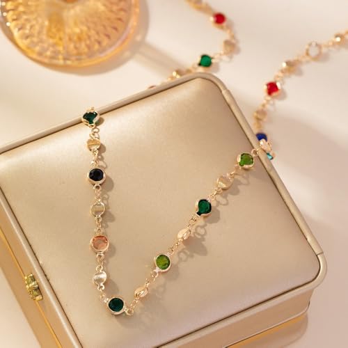 Bar-Chain Necklace for Women Y-Shaped Chains Dainty Layered Jewelry Long Chain Necklace for Prom and Special Occasions Fashion Accessory for Women's Fashion