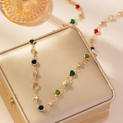Bar-Chain Necklace for Women Y-Shaped Chains Dainty Layered Jewelry Long Chain Necklace for Prom and Special Occasions Fashion Accessory for Women's Fashion