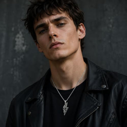 Skull Necklace for Men Women Gothic Skull Necklace for Men Women - style: Skull necklace#1