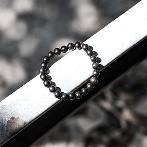 Eigso 6-8mm Wood Beads Bracelet Prayer Beads for Meditation Buddha Tibetan Bracelet for Men and Women - color: A2 : 3 Pcs
