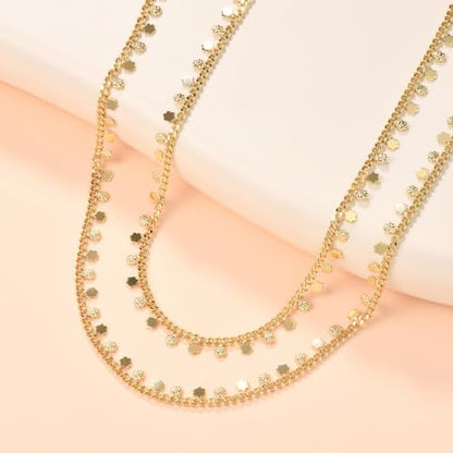 JINEAR 14K Gold Plated Waist Chain for Women Body Chain Belly Chains | Dainty Bead Chains Waterproof Summer Beach Bikini Accessories Gold Jewelry Belt Festival Outfits for Women - color: Flower Body Chains