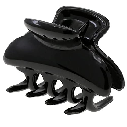 Camila Paris CP3550 French Small Hair Clips for Women, 2.5" Small Claw Clip Fashion Styling Mini Hair Clip Accessories for Women, Strong Hold No Slip Grip Cute Claw Clips, Made in France - color: Black 2.5"