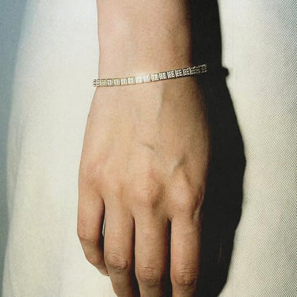 Tennis Bracelet for Women, Cubic Zirconia, Gold or Rhodium, 1.5-3mm | 18K Gold-Plated or Rhodium-Plated Brass, Cubic Zirconia, 1.5-3mm Widths, 6.5-7.5 in, Fade-Resistant, Jewelry Gift Box Ready - color: 1.5MM | Gold-plated | 7.5 in