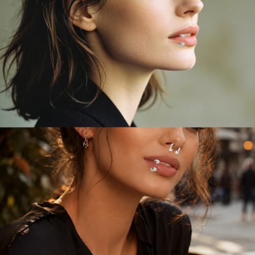 Mikovivi Acrylic Septum Rings,Plastic Horseshoe C-Shape Pincher Taper Cartilage Stretching Kit Piercing Retainer Jewelry for Women Man Nose Ear Tragus Size 14G 12G 10G 8G 6G 4G 2G 0G 00G