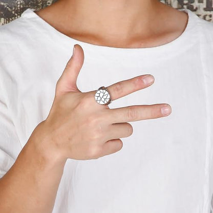 PCY Stainless Steel Gold Plated Men Women Band Ring - color: 18mm Silver YX