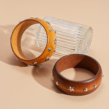 Acrylic Resin Bracelet for Women Chunky Square Bracelets Wide Wristbands Bangle Punk Jewelry