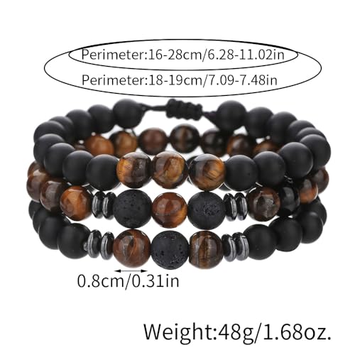 Boho Turquoise Bracelet Stack For Women Wooden Beaded Stretch Wrap Bracelet Jewelry - color: D-boho beaded Bracelet stack
