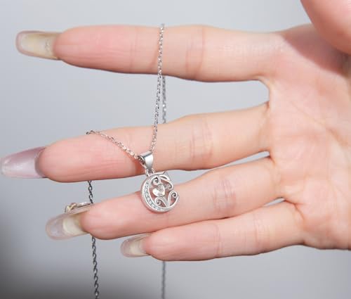S925 Sterling Silver Initial Letter Necklaces for Women Dainty Letter Chain Necklace for Women Personalized Jewelry Gifts - style: C