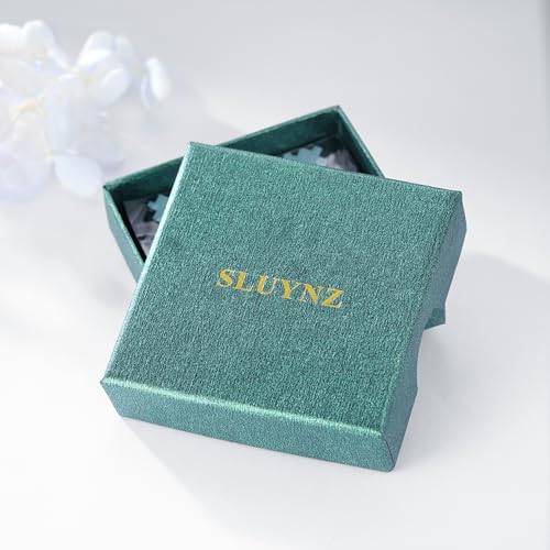 SLUYNZ Solid 925 Sterling Silver Minimalist Bar Choker Necklace for Women Teens Curved Tube Bar Pendant Necklace - color: B-18K Gold Plated