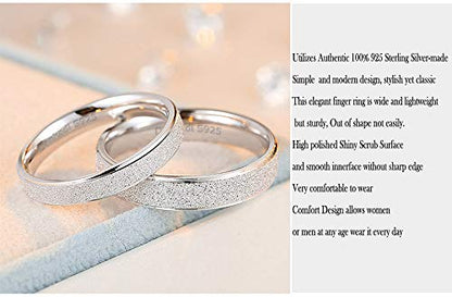 Dankadi Simple Fashion S925 Sterling Silver Ring Smooth Plain Dome Comfort Solid Silver Wedding Ring For Men & Women 3.5 mm 3-13# 24k Real Gold Plated Jewelry - color: Fashion style