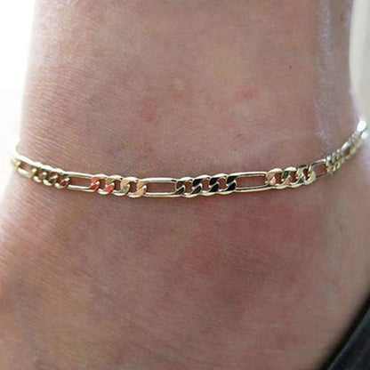 MODRSA Toe Rings for Women Toe Rings and Anklets for Women Toe Ring Adjustable Toe Rings Silver Rose Gold - color: C-toe rings +anklets- rose gold