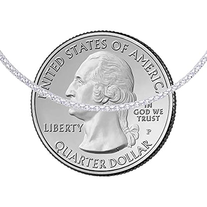 Savlano 925 Sterling Silver 9, 10 Inches Chain Anklet for Women Comes With a Gift Box - style: DC Coreana