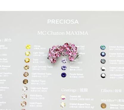 Faship Gorgeous Clip Ons Floral Earrings - color: Pink