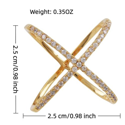 SYWDUDUCLT Scarf Ring for Women's Shawl, Silk Neckerchief, Tshirt, Gold/Sivler, S/M/L, 2 Pcs - style: XDrill