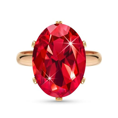Linawe Cubic Zirconia Imitation Diamond Moissanite Rings for Women, 14K Gold/Rose Gold/Silver Adjustable Chunky Ring, Costume Rhinestone Jewelry for Wedding Engagement | Costume Jewelry, Copper, Large, Cocktail, Birthstone, Rhinestone, Gemstone, Cubic Zir