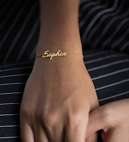 Ankle Bracelet for Women Personalized Name Anklet 18K Gold Plated Custom Dainty Anklet Bracelet Beach Jewelry for Girlfriend - color: Style 01