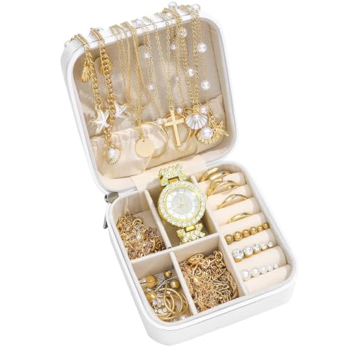 NEWITIN 88 Pieces Gold Jewelry Set for Women Fashion Bohemian Jewelry | Gold Plated Costume Jewelry, Turquoise Jewelry, Necklaces Bracelets Rings Earrings Set for Women Party Daily, Women Gifts - color: Yellow