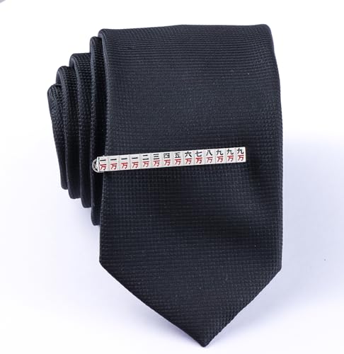 HAWSON Various Tie Clips for Men Unique, Funny Novelty Mens Tie Bar, Personalized Tie Pins for Men, Theme Wedding Party Gifts - style: Mahjong