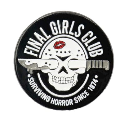 Enamel Pins, Cute Pins for Backpacks, Hat Pins, Novelty Brooch Pins, Backpack Pins, Lapel Pins for Men, Women, Girls, Boys. For Lanyard, Bags, Hats, Caps, Clothing - color: Final Girls Club