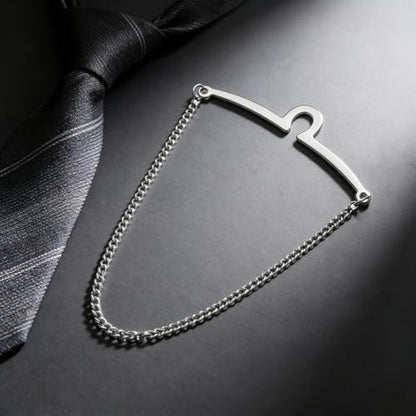 Yoursfs Tie Chains for Men Gold and Sliver Tie - style: Stainless Steel Chain Tie Clip