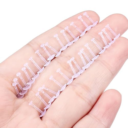 Lcolyoli 30PCS 16G 18G Clear Nose Studs Push Top Piercing Retainers 2mm Flat & Ball Top Bioflex Lip Rings Labret Retainer for Women Men 6-10mm Bar Length - color: Flat Top-30Pcs-18G-0.28"