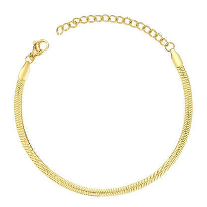 Anklet for Women Layered Anklets Women Double Heart Silver Bohemian Pearls Flat Chain Ankle Bracelet Charm Beaded Dainty Foot Jewelry Heart Charm Dainty Layer Anklets Trendy - color: Flat Chain