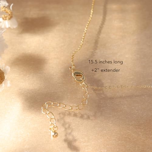 Sonateomber Gold Stone Pendant Necklace for Women, Chunky Statement Dainty Heart Oval Natural Gemstone Dangle Necklaces Wedding Prom Accessories Fashion Jewelry Gift - color: Maple