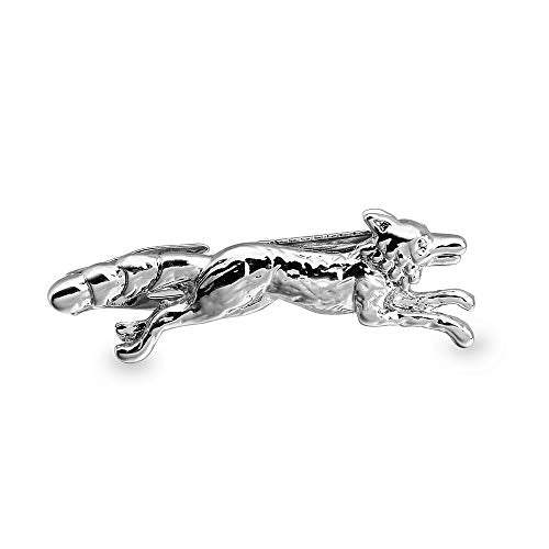 HAWSON 2 inch Tie Clip for Men-Novelty Sport Necktie Bar Clip,Tie Pin,Special Interesting Gift for Men - style: Fox