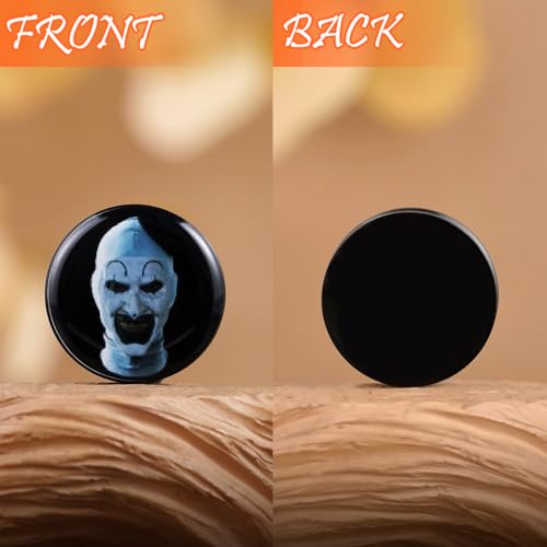 2PCS Gothic Style Ear Gauges Acrylic Solid Screw On Ear Tunnels and Plugs Resin Allergy Free Stretcher For Women Men Body Piercing Jewelry
