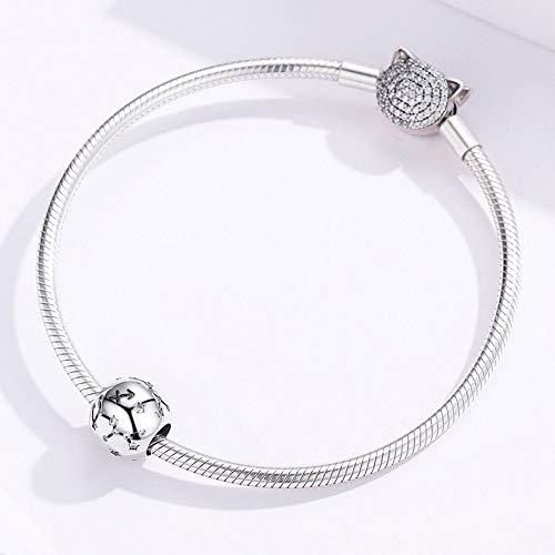 Constellation Charm 925 Sterling Silver Birthstone Bead for Pandora Charms Bracelet-Gift for Anniversary Birthday Christmas Day - color: Sagittarius (11.23-12.21)