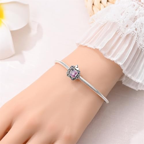 925 Sterling Silver Charms for Bracelets and Necklaces Lipstick and Perfume High Heels Dangle Pendants Heart Butterfly Bead Charms Halloween Christmas Gift for Womens - style: Cat Garden Bead Charms