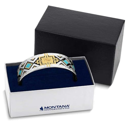 Montana Silversmiths Made in the USA Western Lifestyle Women's Cuff Bracelet - style: Rise Above