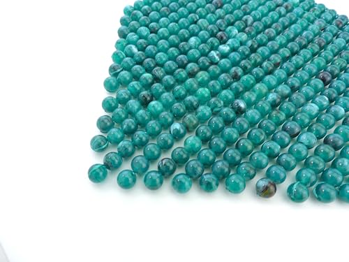 Coiris Boho African Wooden or Acrylic Beaded Bib Statement Necklace Strands Layered Cluster Chunky Collar Choker Wood Necklace for Women Fashion Costume Jewelry - color: Teal