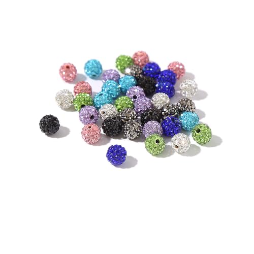 Ceramic Beads Wallet Pants Waist Chain Shiny Hip Hop Disco Ball Rhinestone Beads Purse Hipster Jeans Pocket Chains for Men Women Punk Accessories - color: Green
