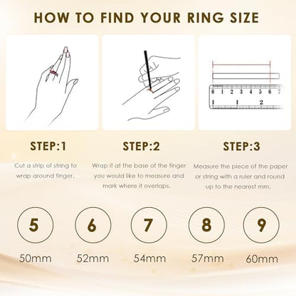 Gold Rings for Women Non Tarnish Stackable Rhinestone Moon Star Rings Dainty Stacking Pearl Butterfly Midi Pinky Thumb Joint Finger Knuckle Ring Set Gold Non Tarnish Jewelry Gifts Trendy Stuff - color: N Silver Black Stackable Rings 2Pcs