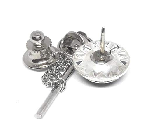 Silver Religious Cross TIE TACK/Lapel PIN Manufacturer Direct Pricing