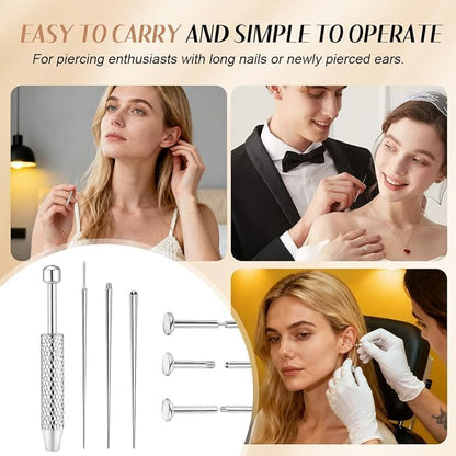 Piercing Taper Ball Grabber Tool 14G/16G/18G/20G Stainless Steel Piercing Taper Tool - style: Ball Grabber Tool